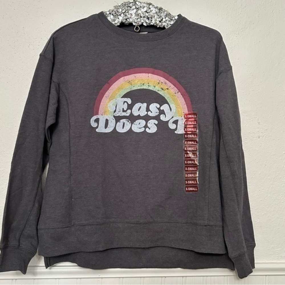Wildfox easy does it gray sweatshirt women’s